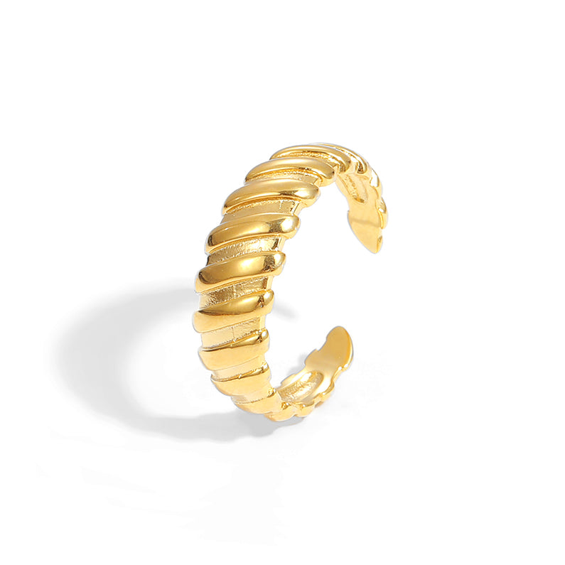 Fashion Outfit Street Style Gear Sterling Silver Adjustable Ring