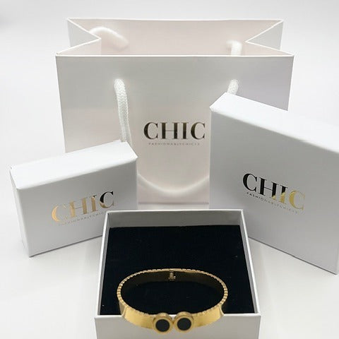 Gold Plated Bangle Bracelet