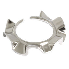 Bridesmaid Irregular Wave Sunshine 925 Sterling Silver Adjustable Ring