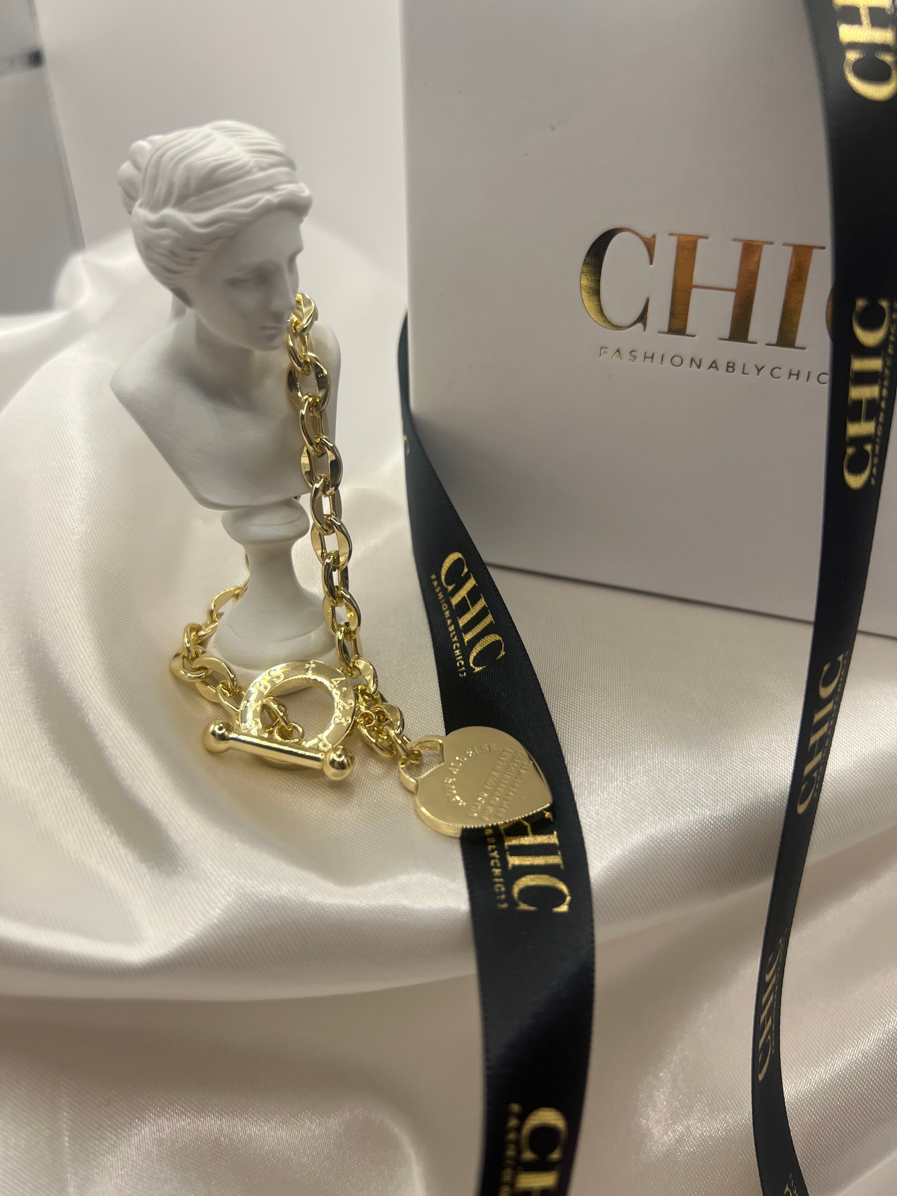 Chain Heart Bracelet