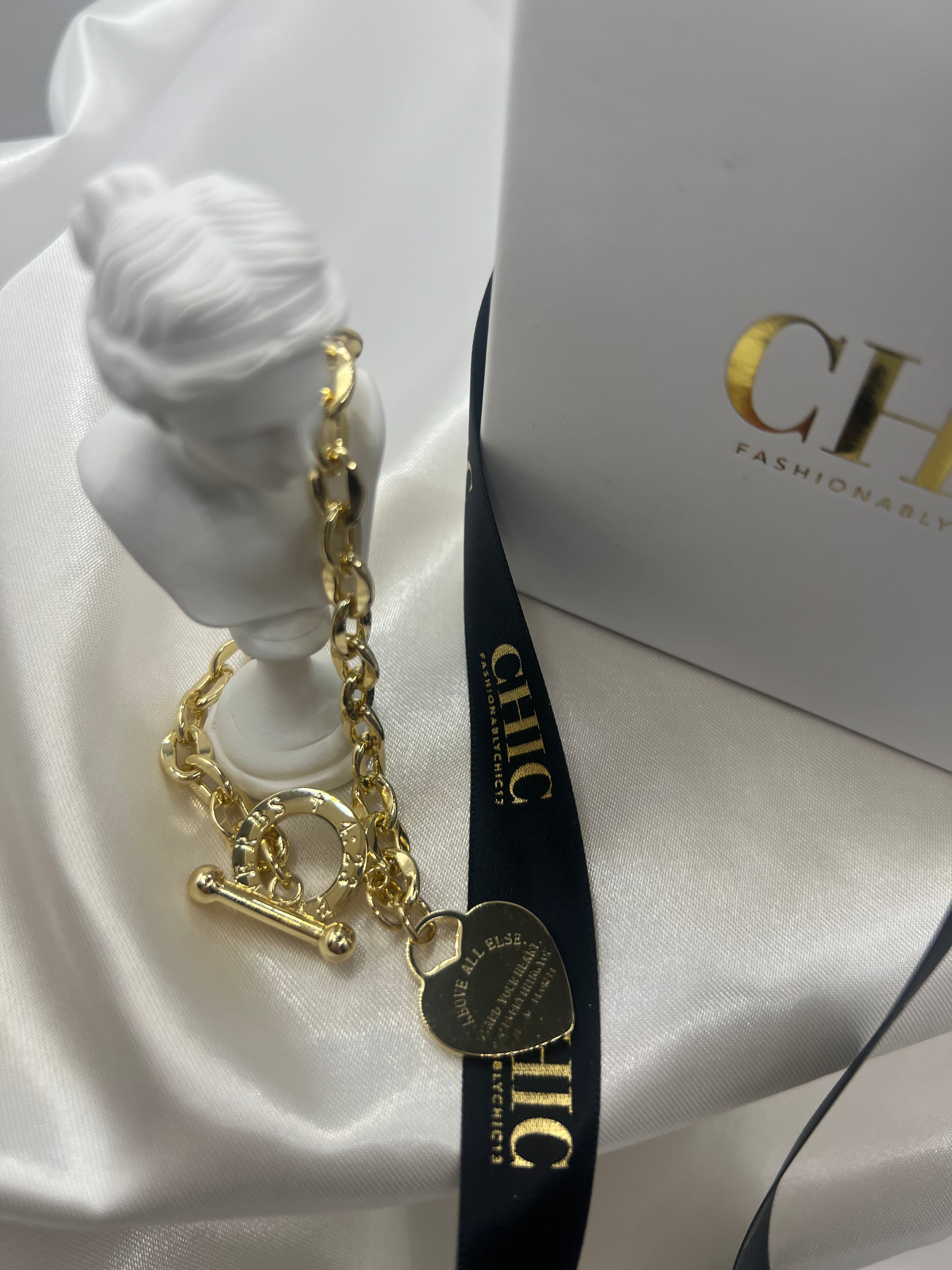 Chain Heart Bracelet