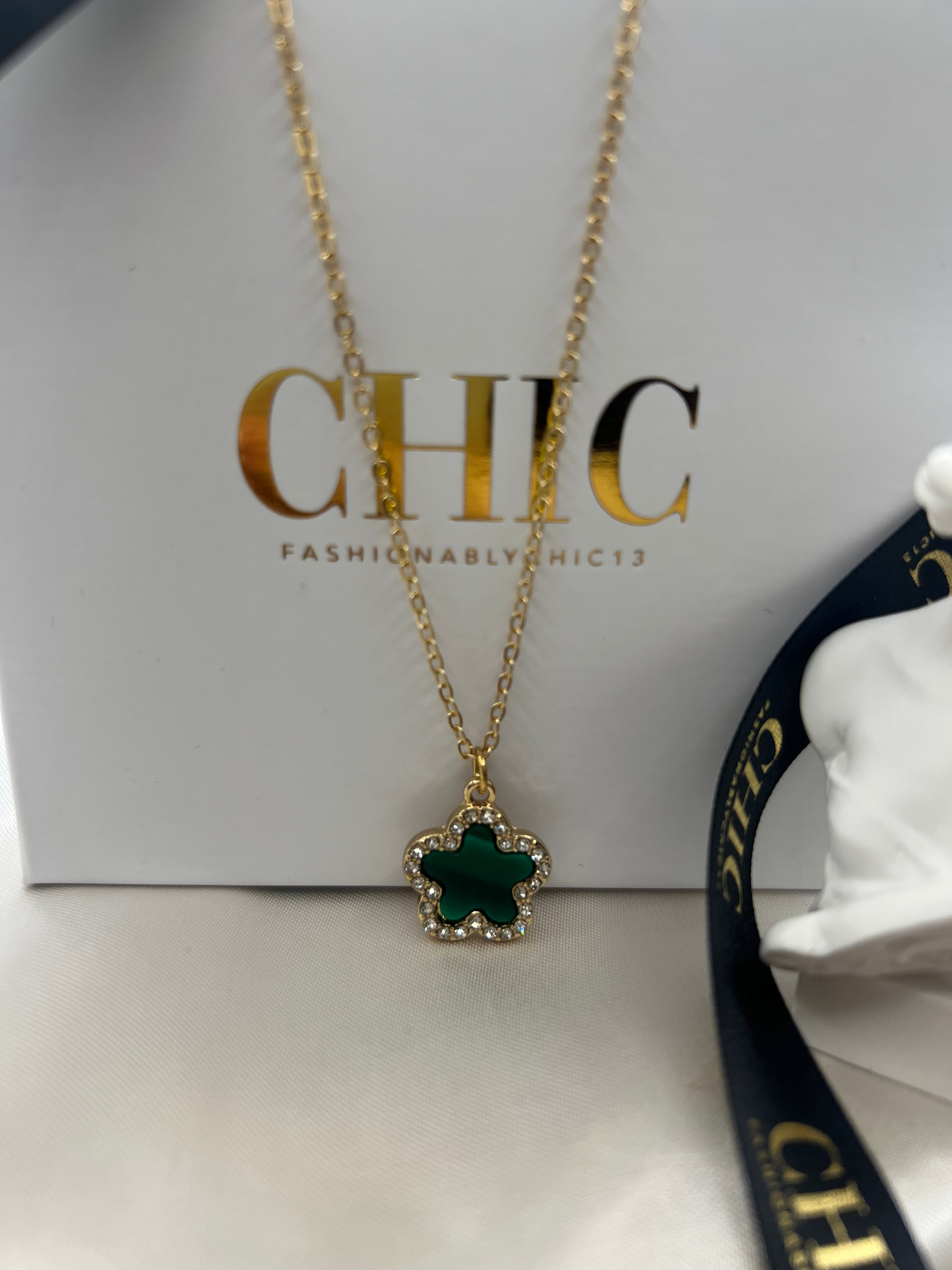 Gold Sparkle Necklace