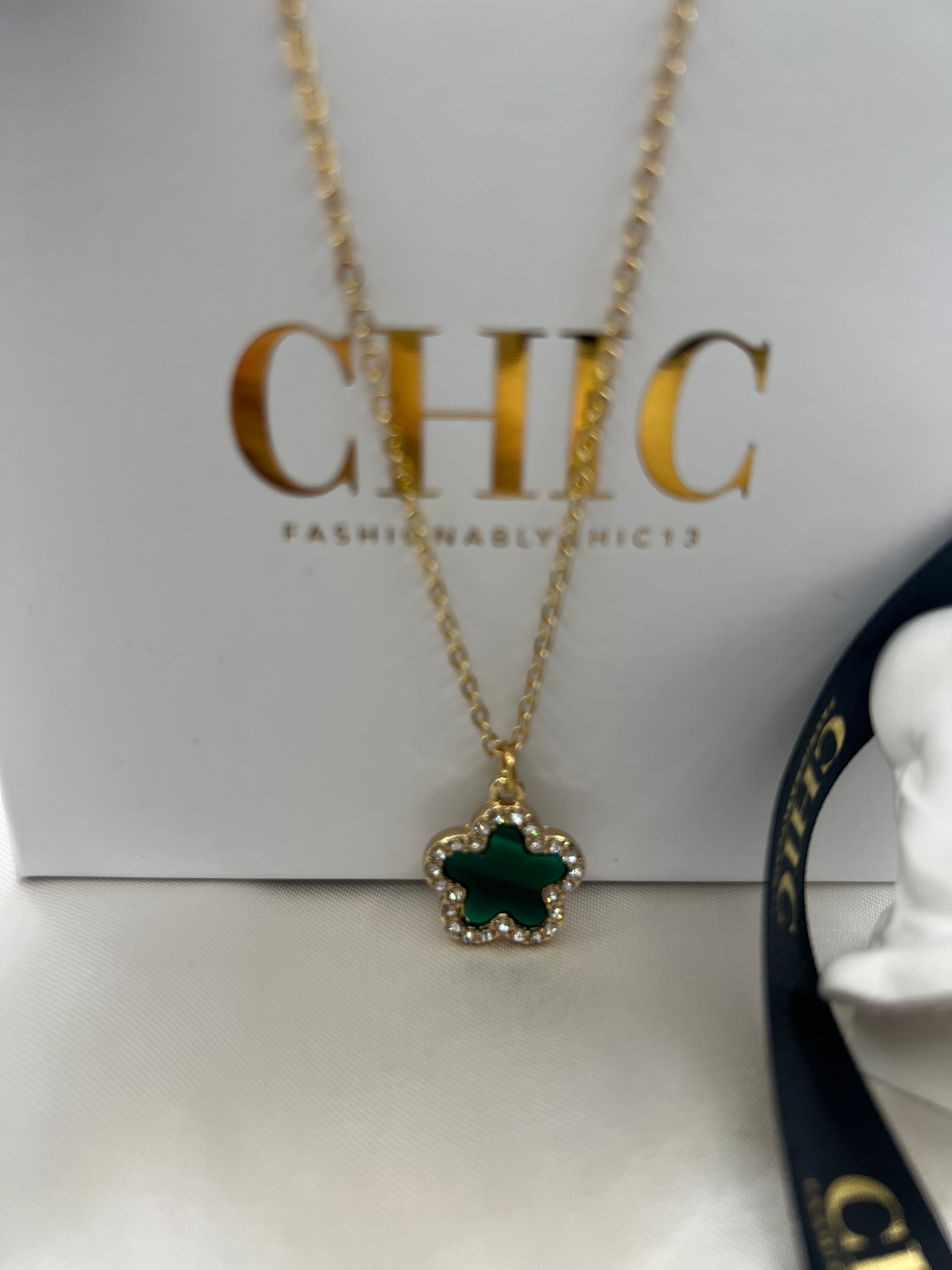 Gold Sparkle Necklace