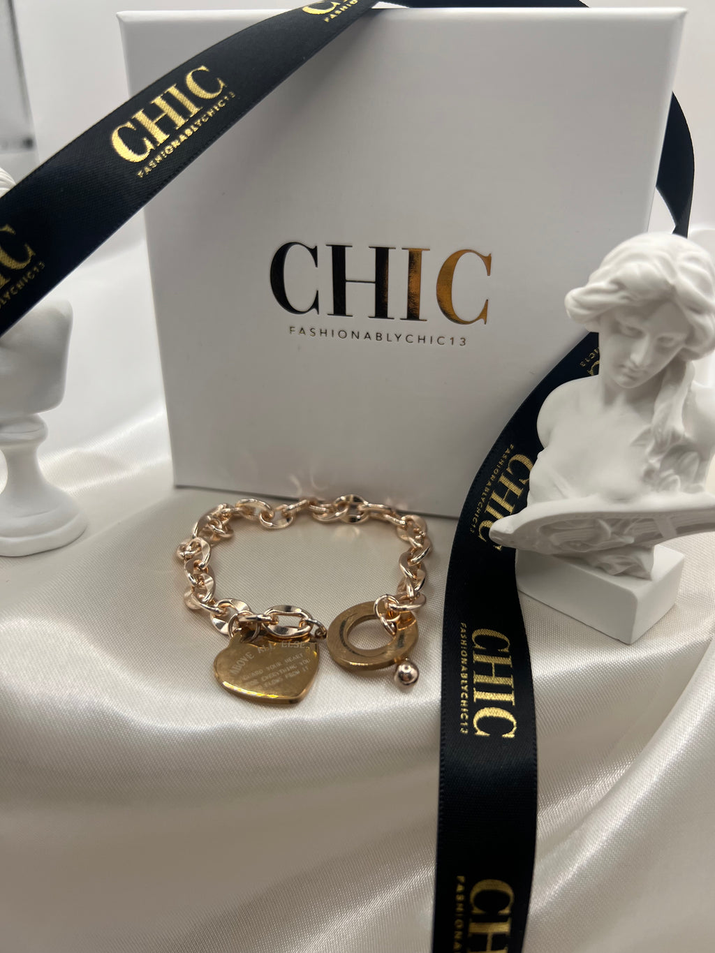 Chain Heart Bracelet