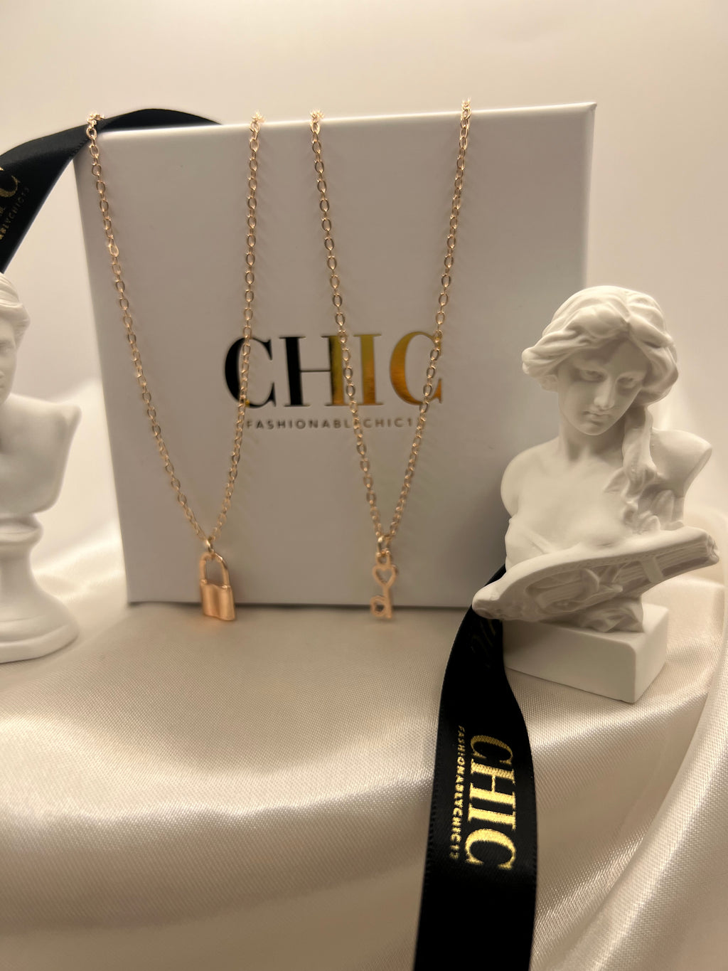 Padlock and Key Necklace