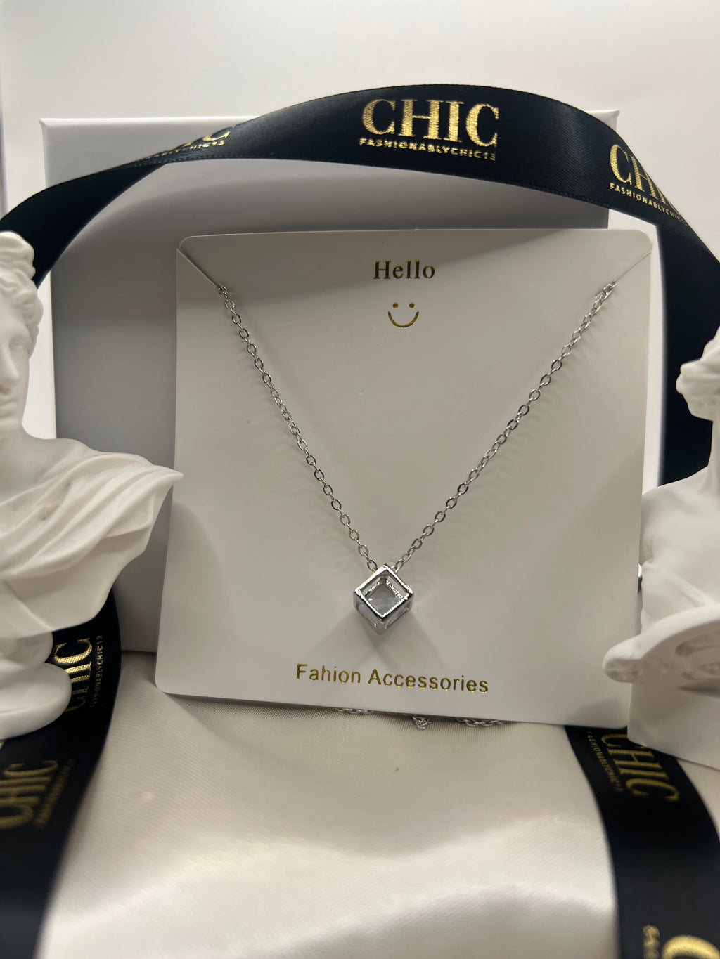 Square Sliver Necklace