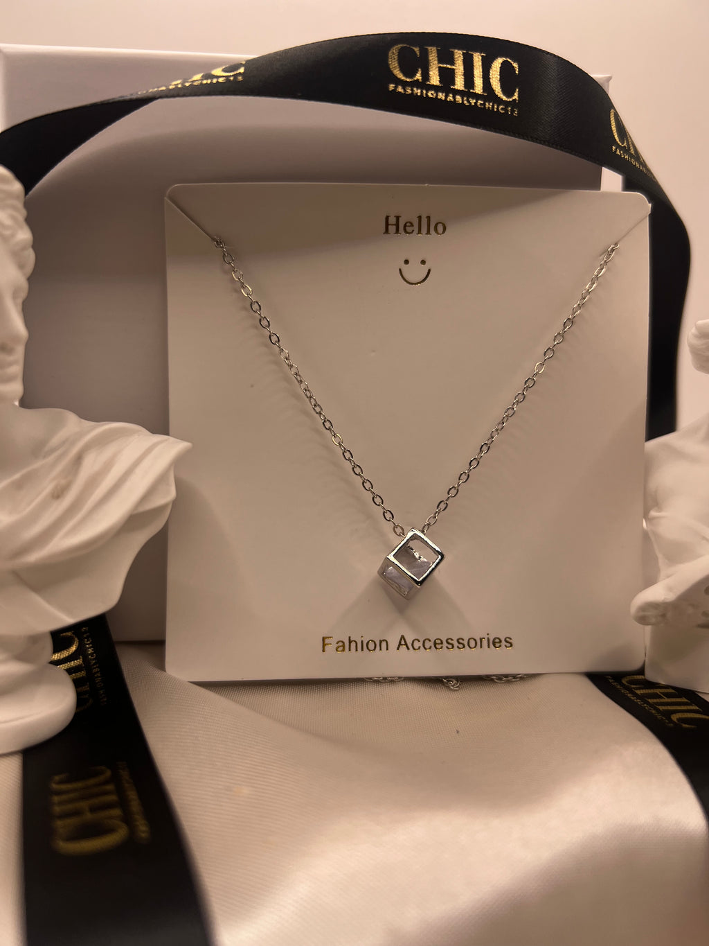 Square Sliver Necklace
