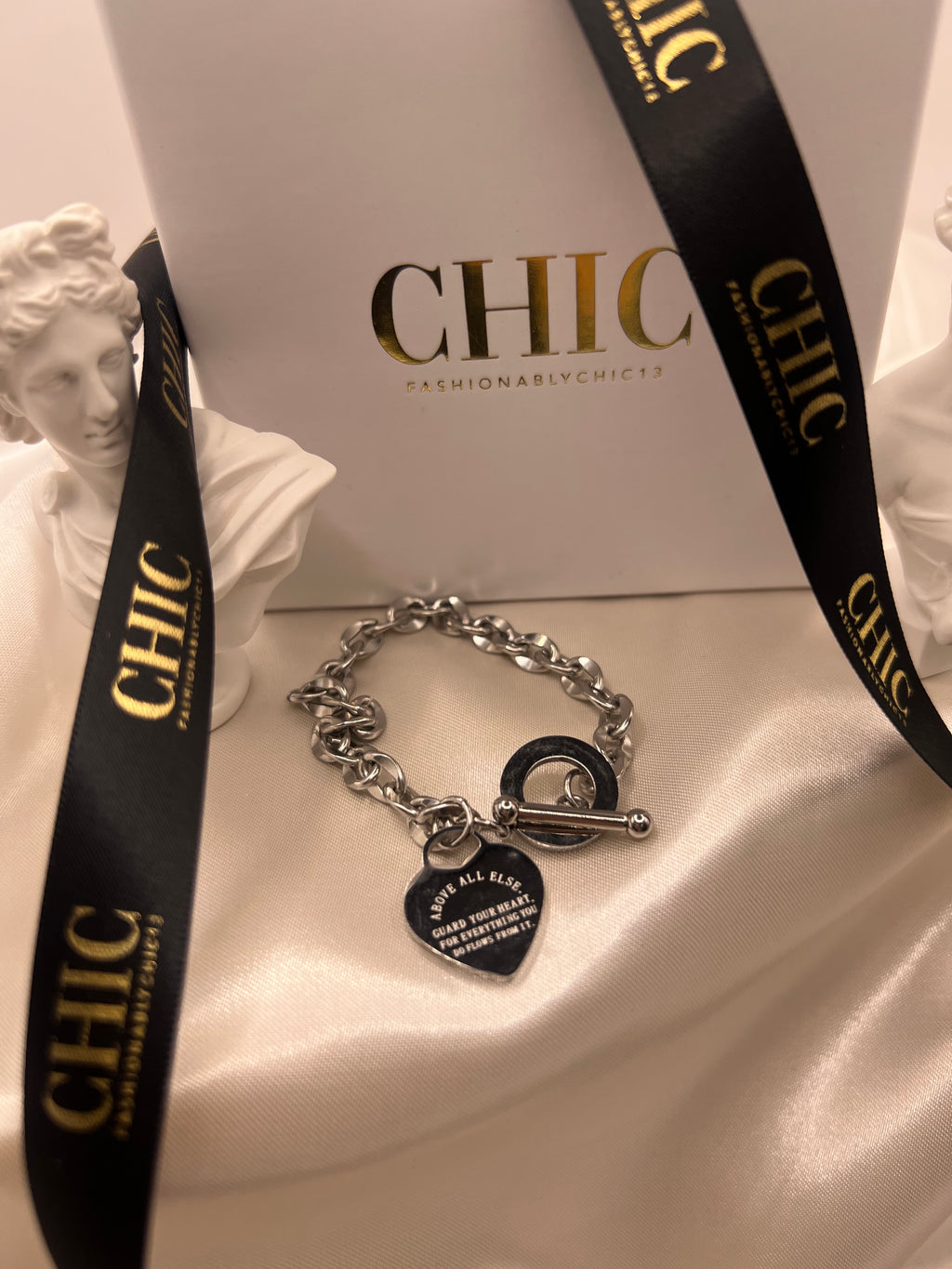 Chain Heart Bracelet