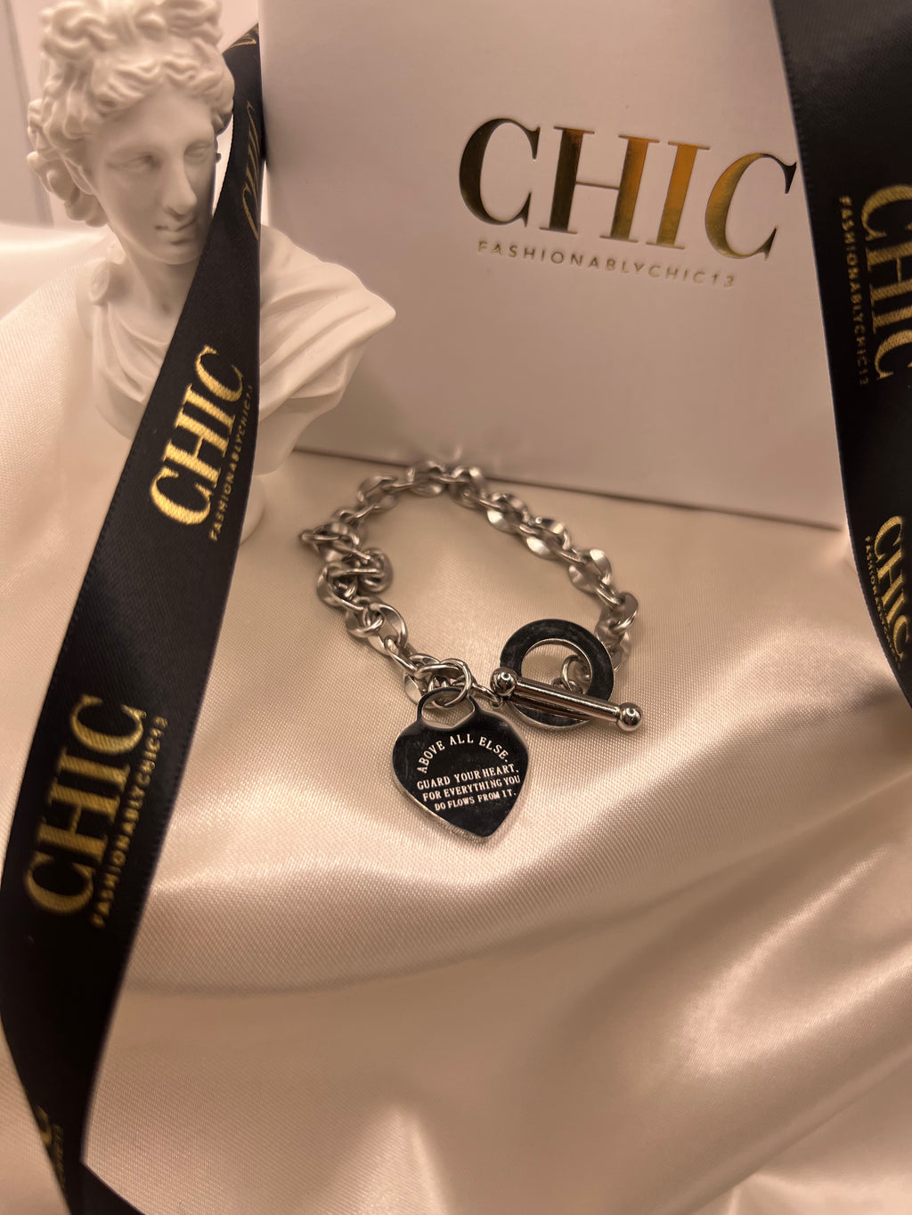 Chain Heart Bracelet