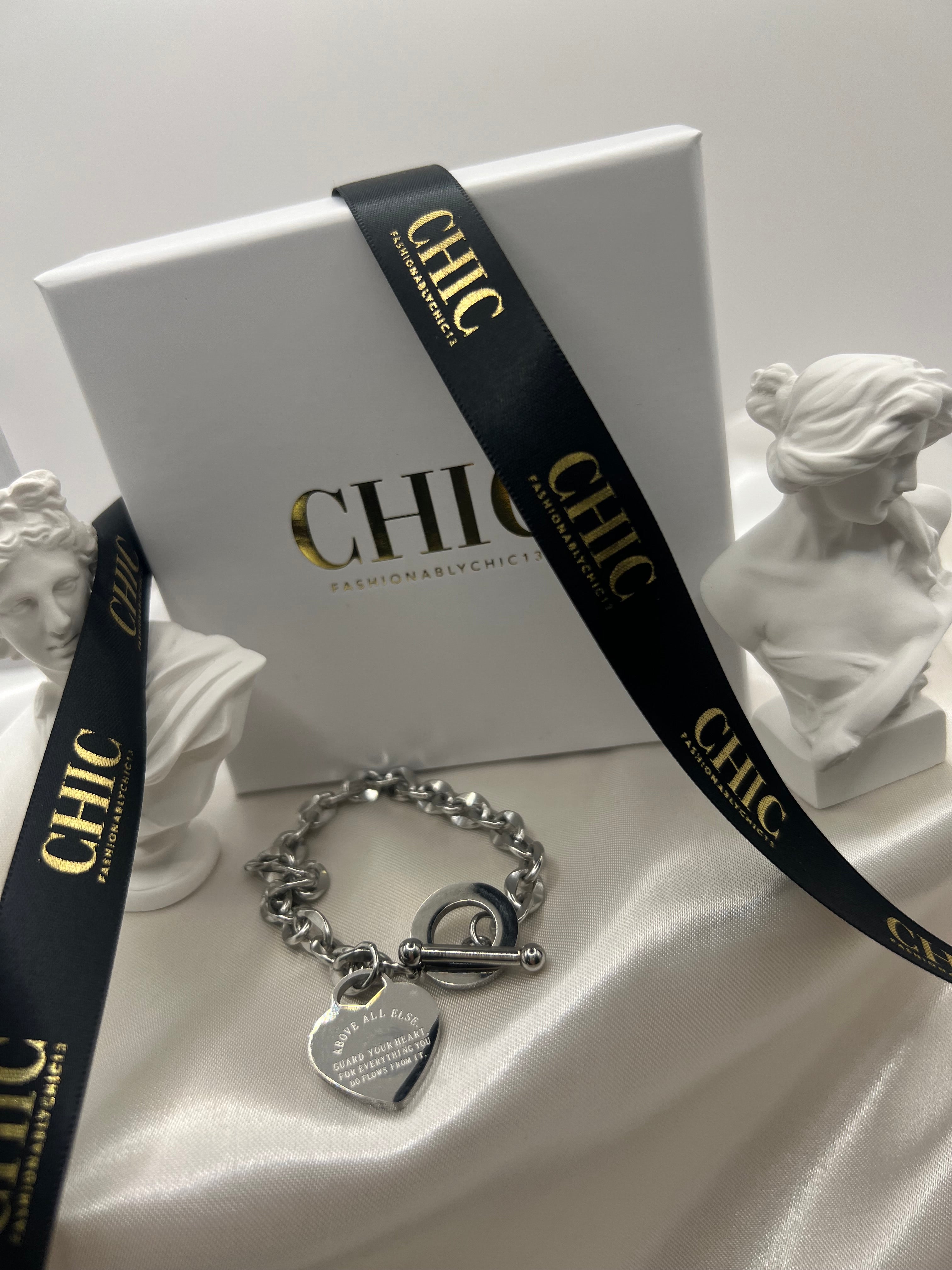 Chain Heart Bracelet