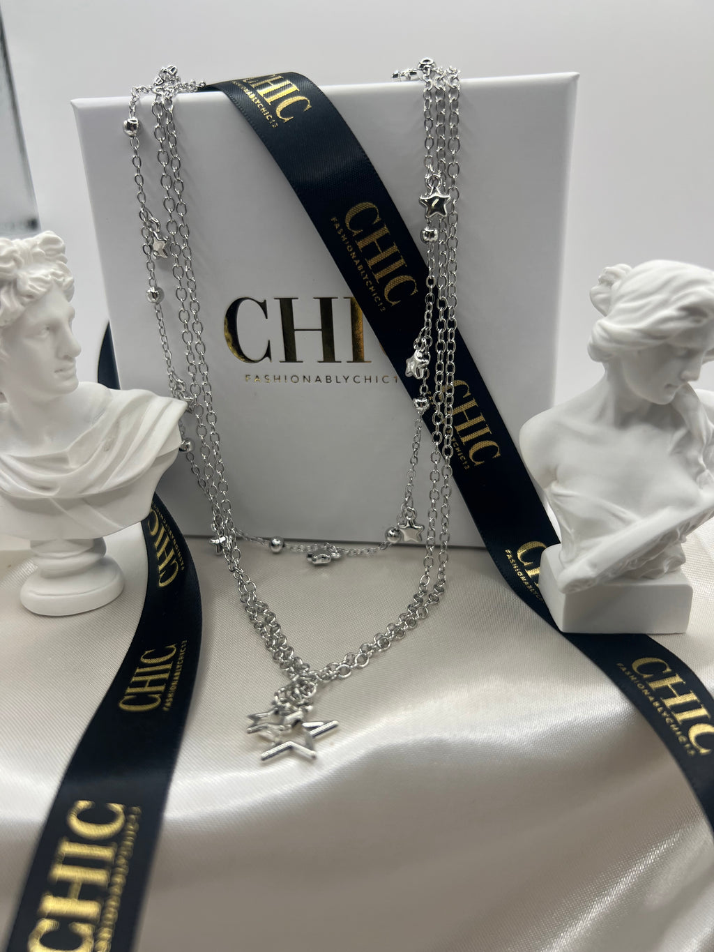 Trio Necklace Star Set