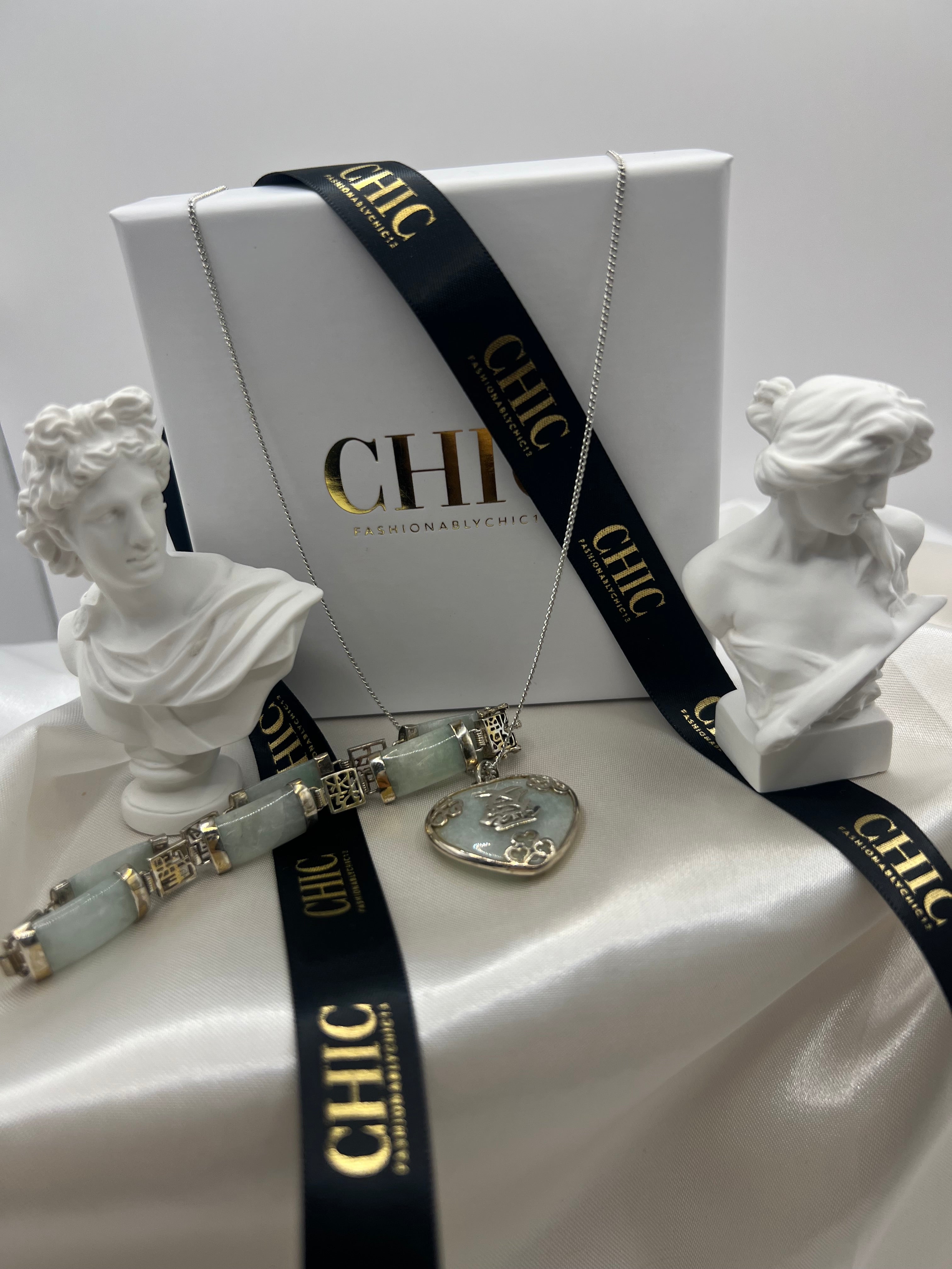 Necklace and Bracelet Set - Turquiose