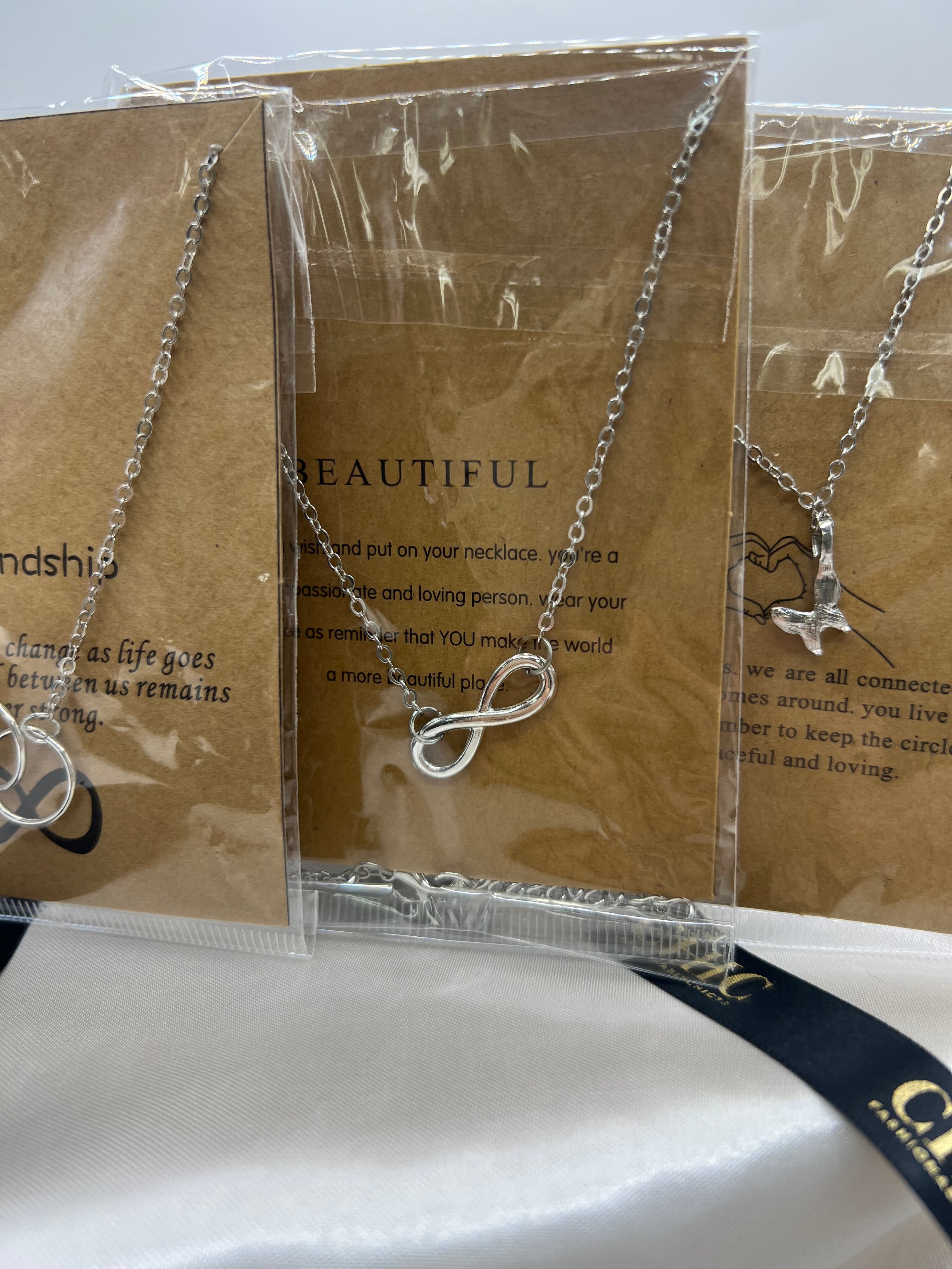 Sliver Necklace Set