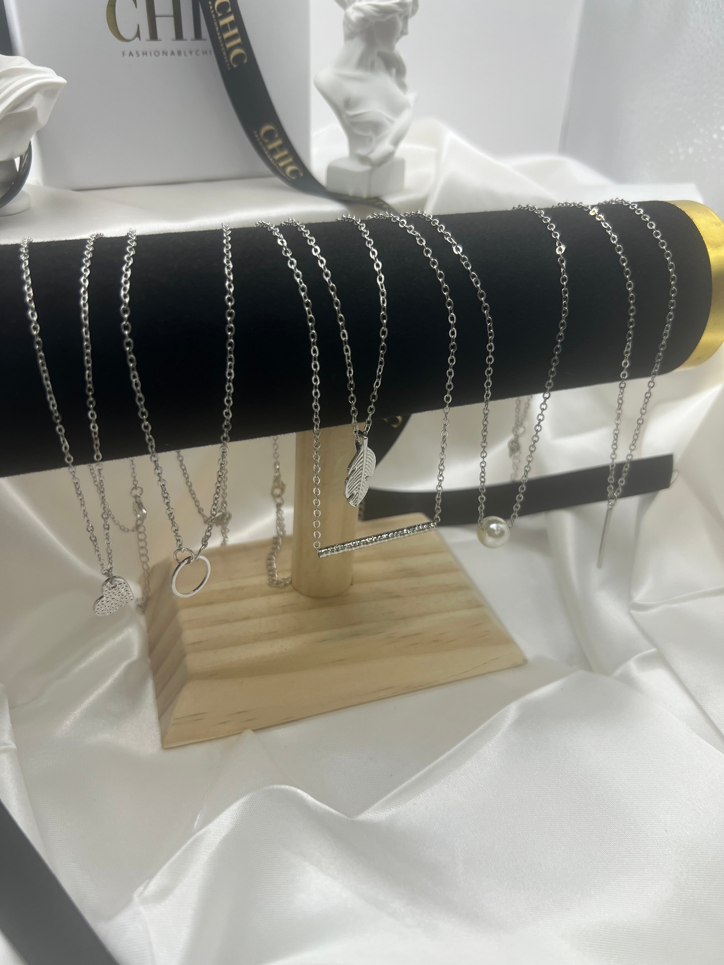 Sliver Necklaces Various Designs