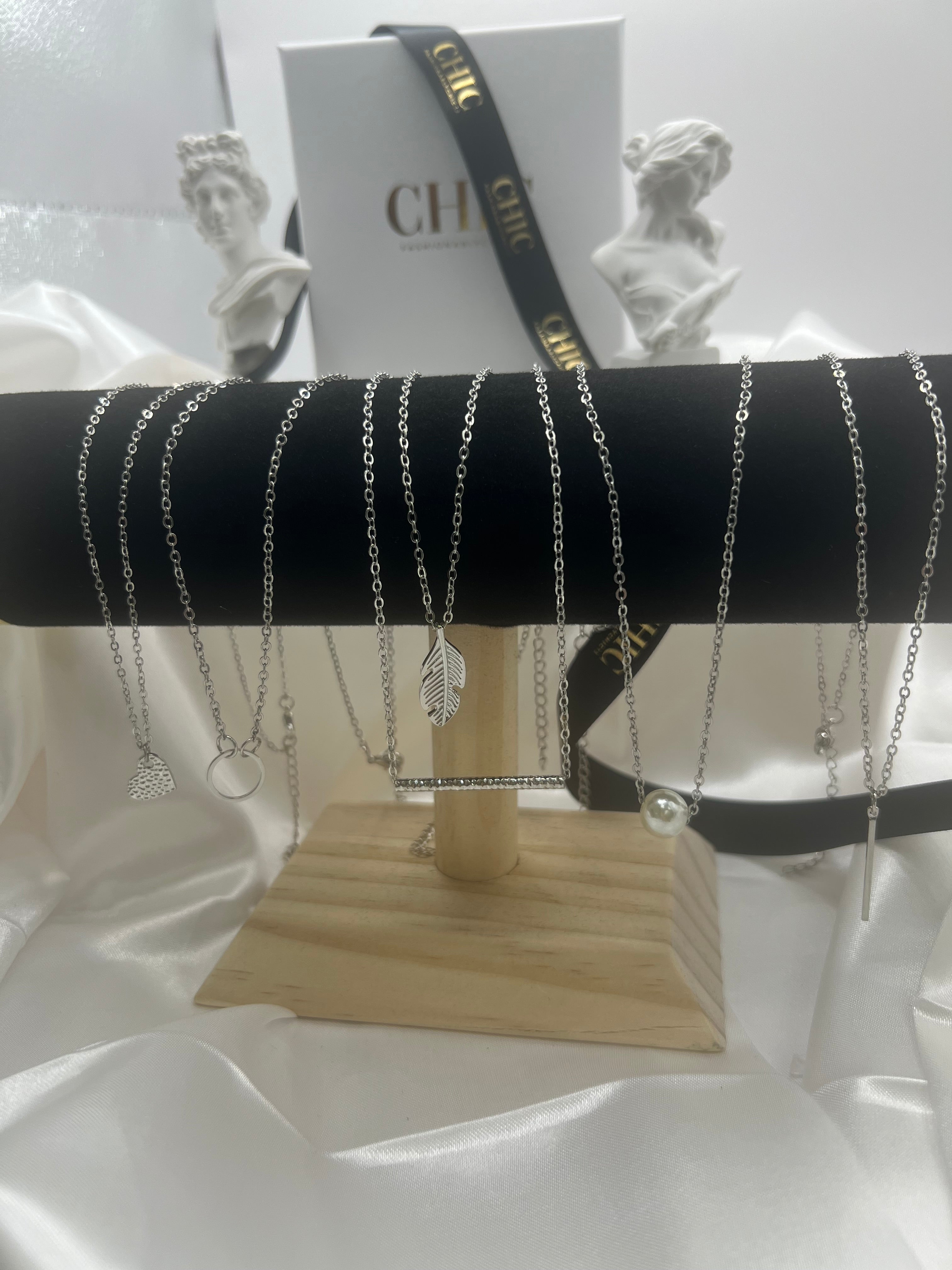 Sliver Necklaces Various Designs