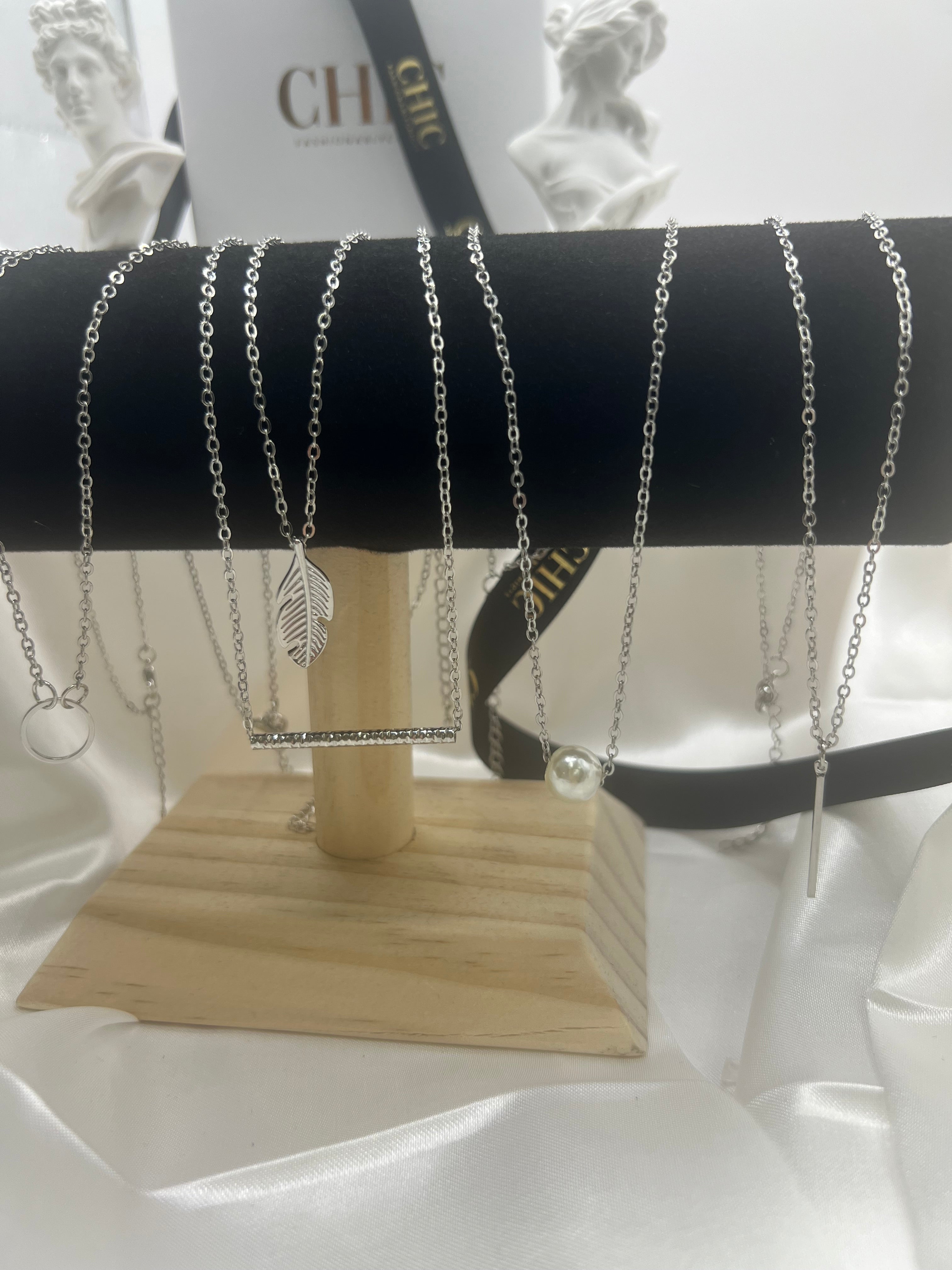Sliver Necklaces Various Designs