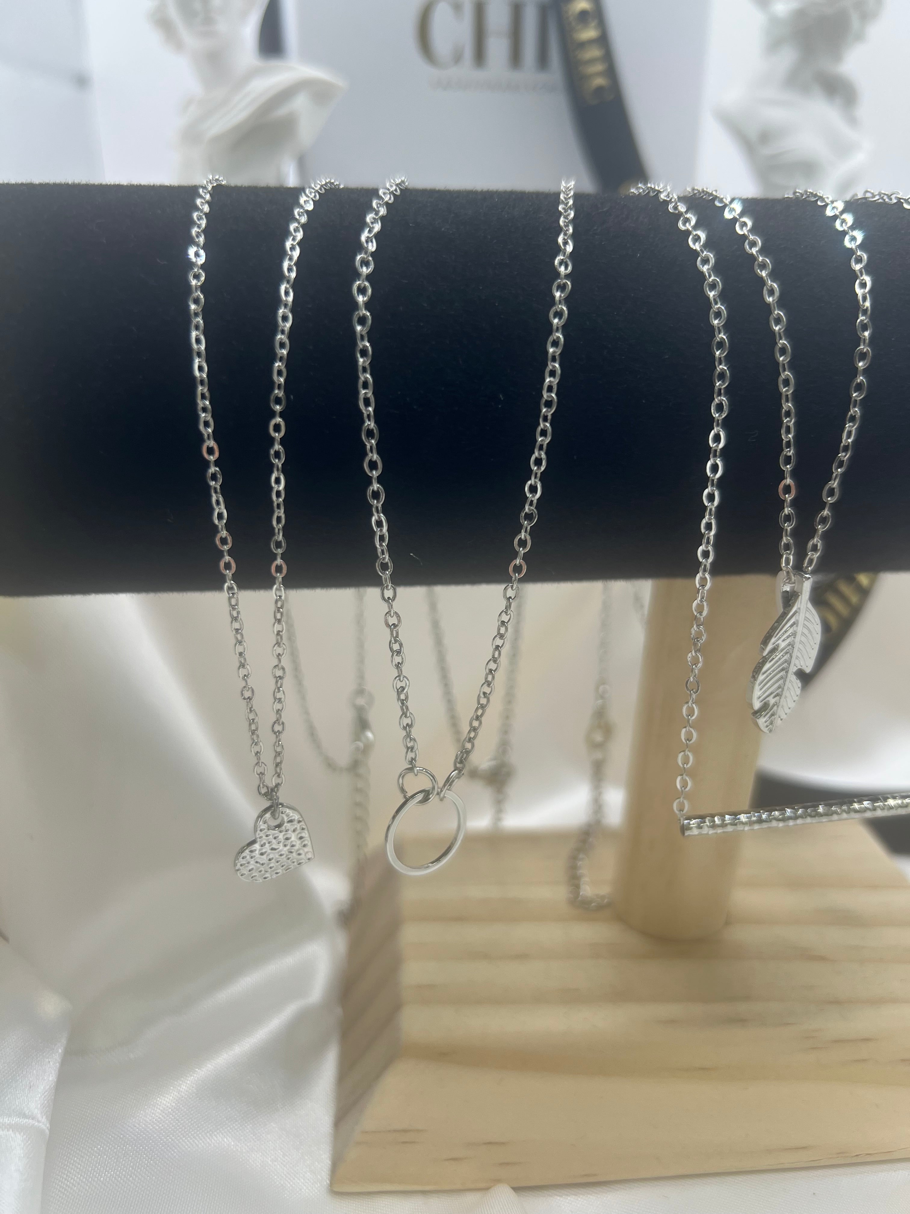 Sliver Necklaces Various Designs