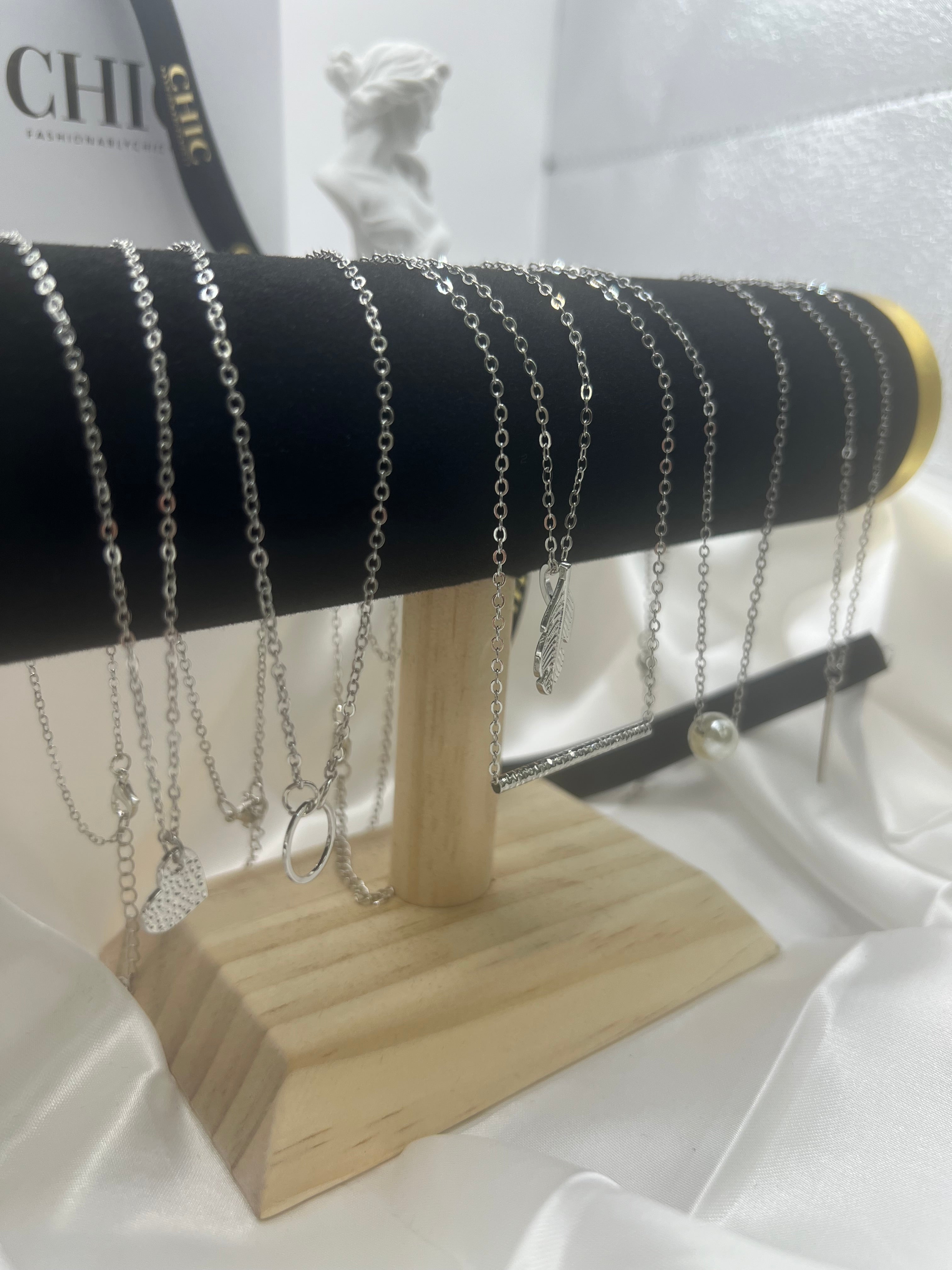 Sliver Necklaces Various Designs
