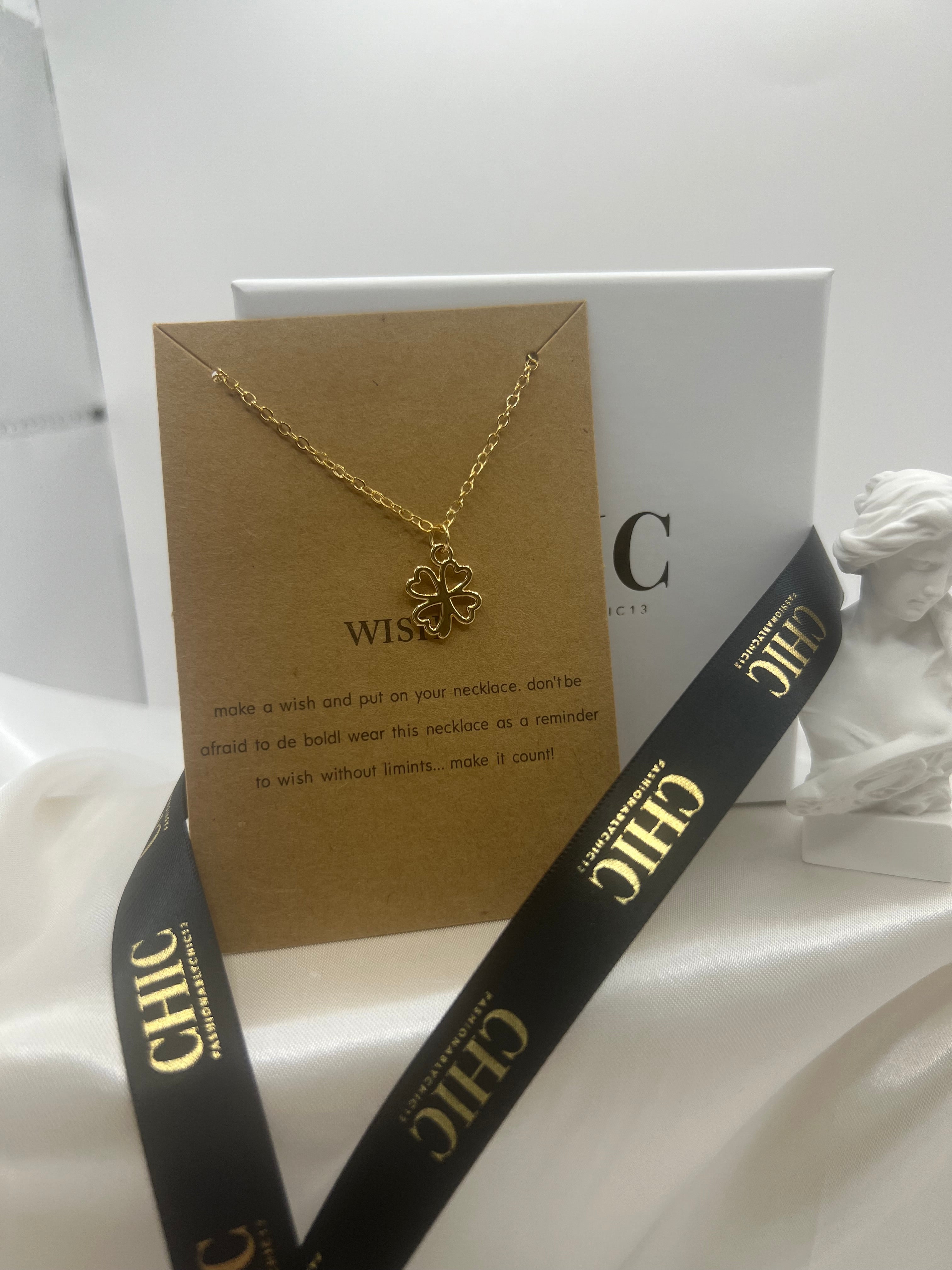 Wish Necklace Gold