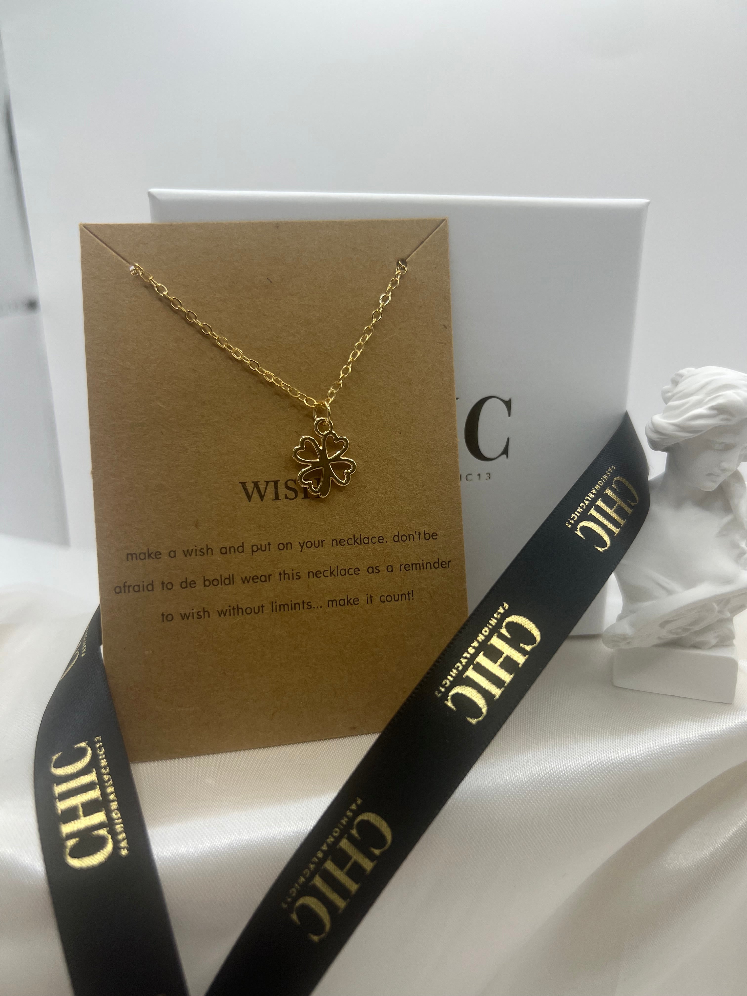 Wish Necklace Gold