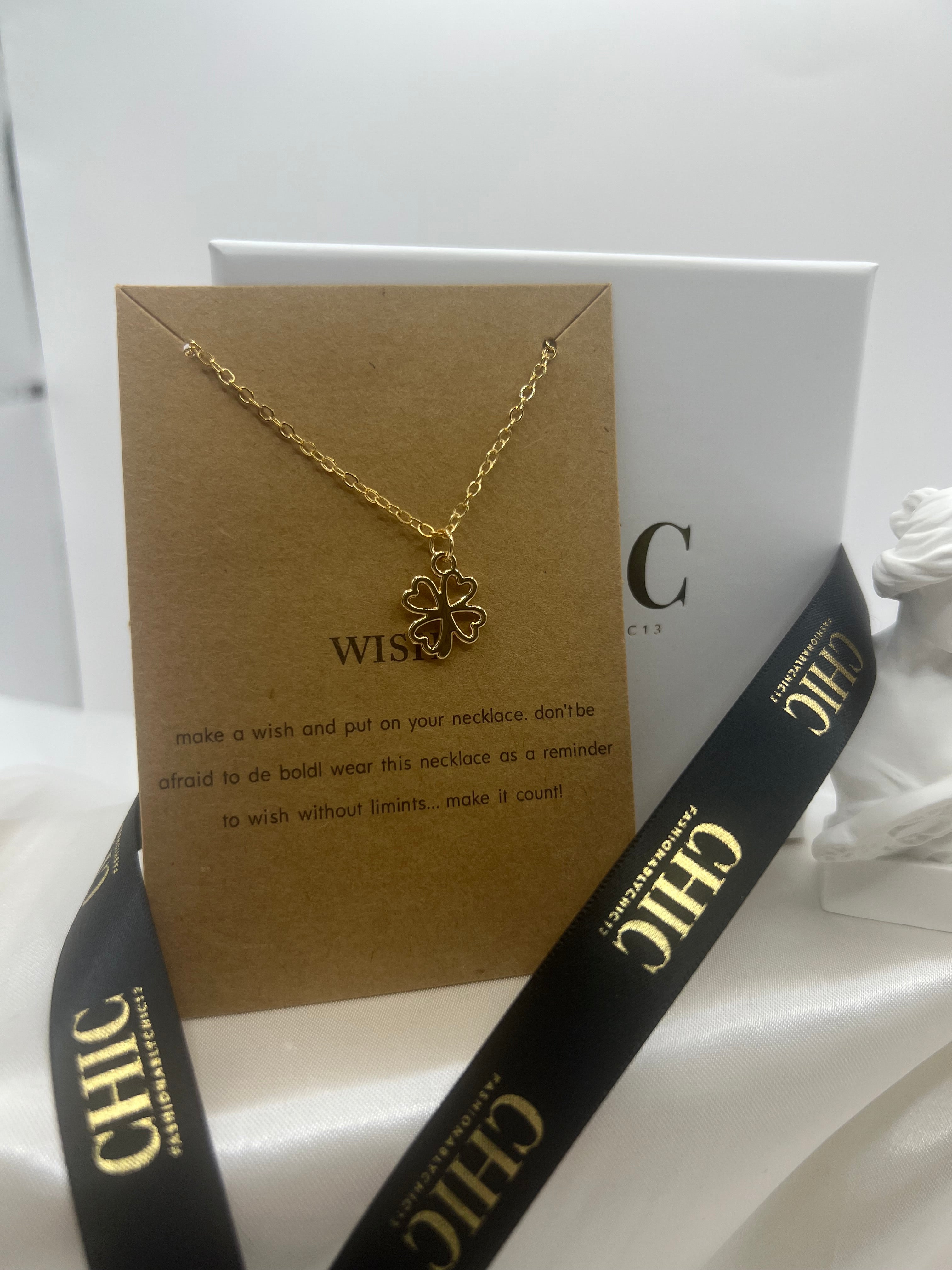 Wish Necklace Gold