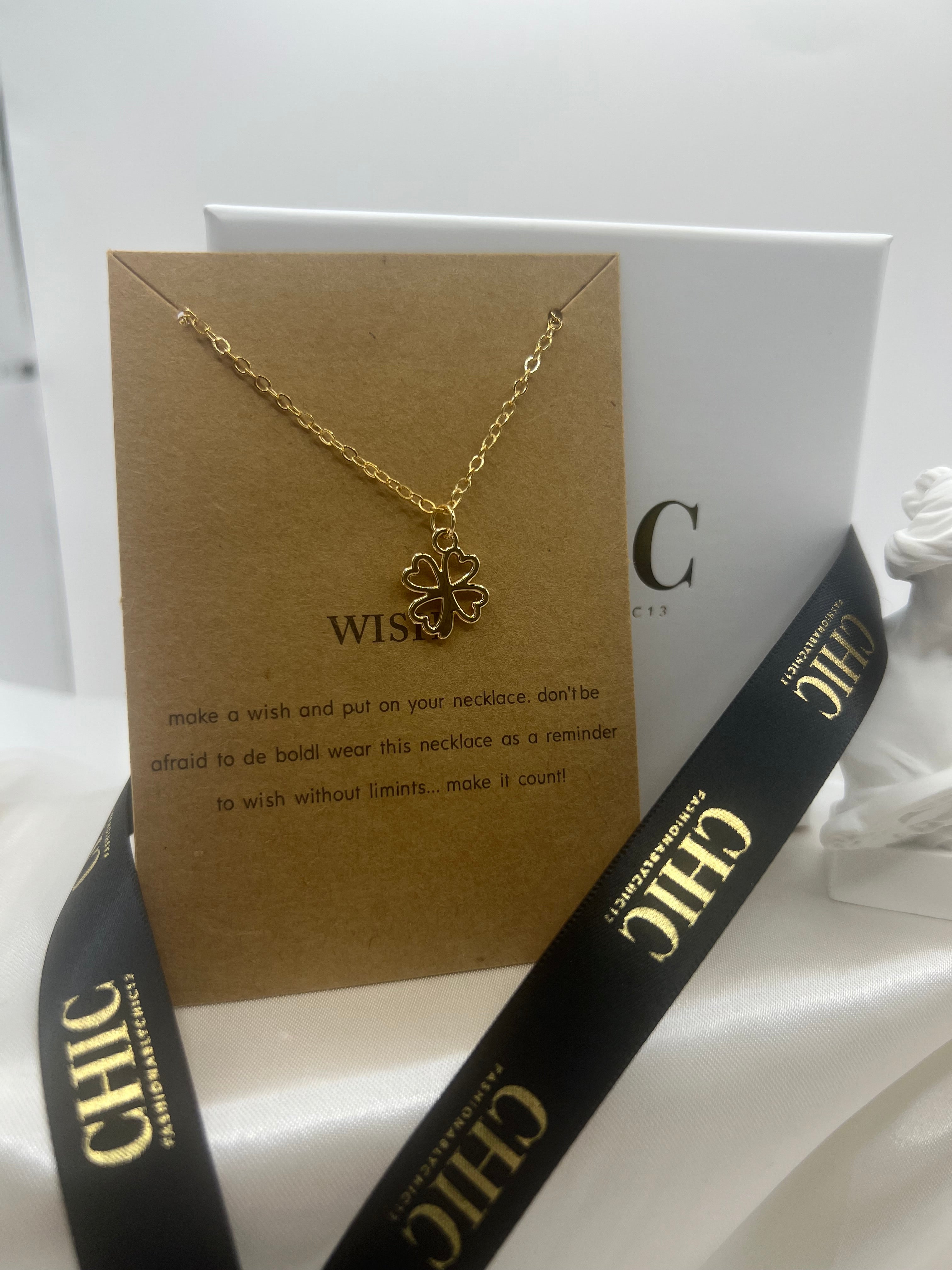 Wish Necklace Gold