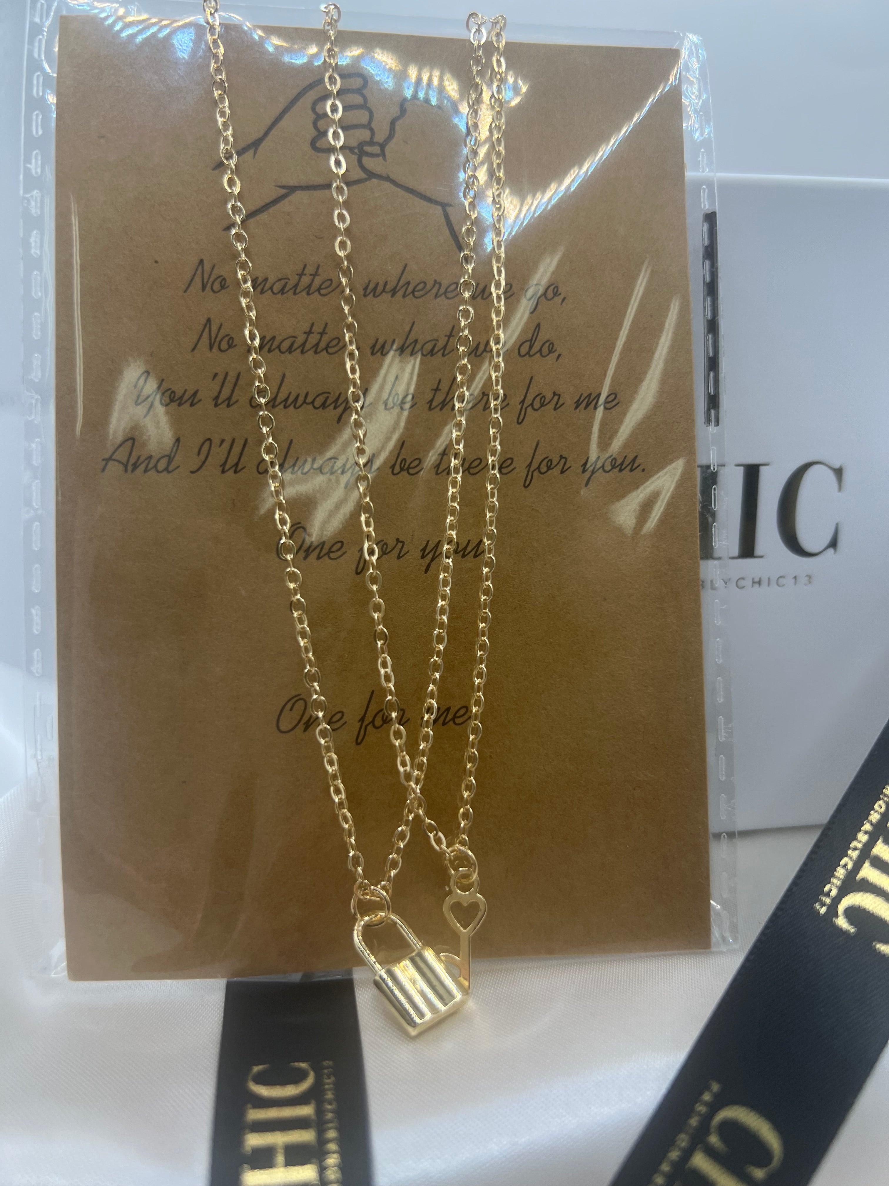 Friendship Necklaces Gold