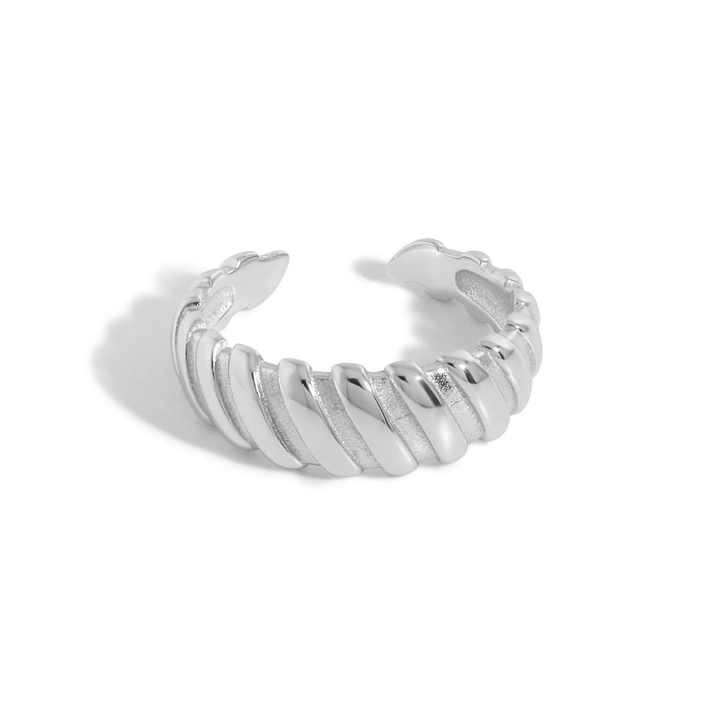 Fashion Outfit Street Style Gear Sterling Silver Adjustable Ring