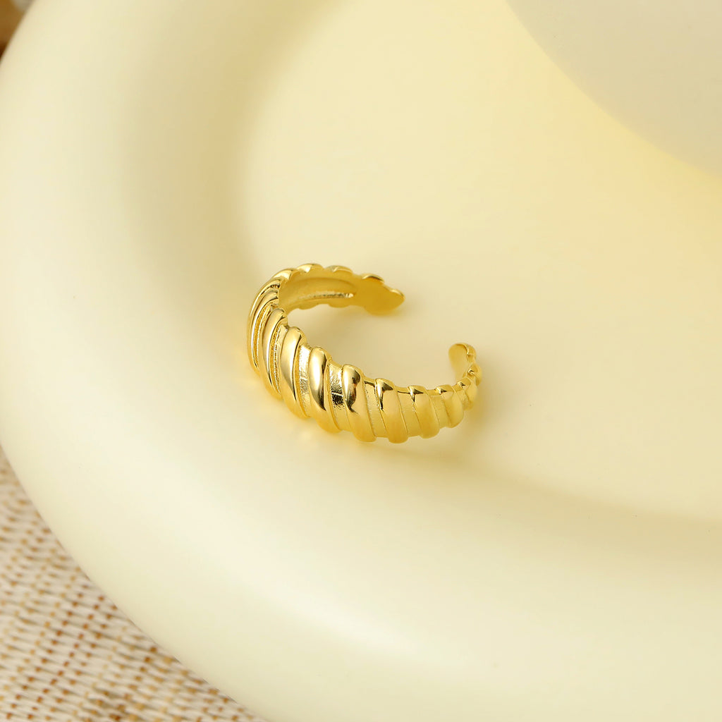Fashion Outfit Street Style Gear Sterling Silver Adjustable Ring